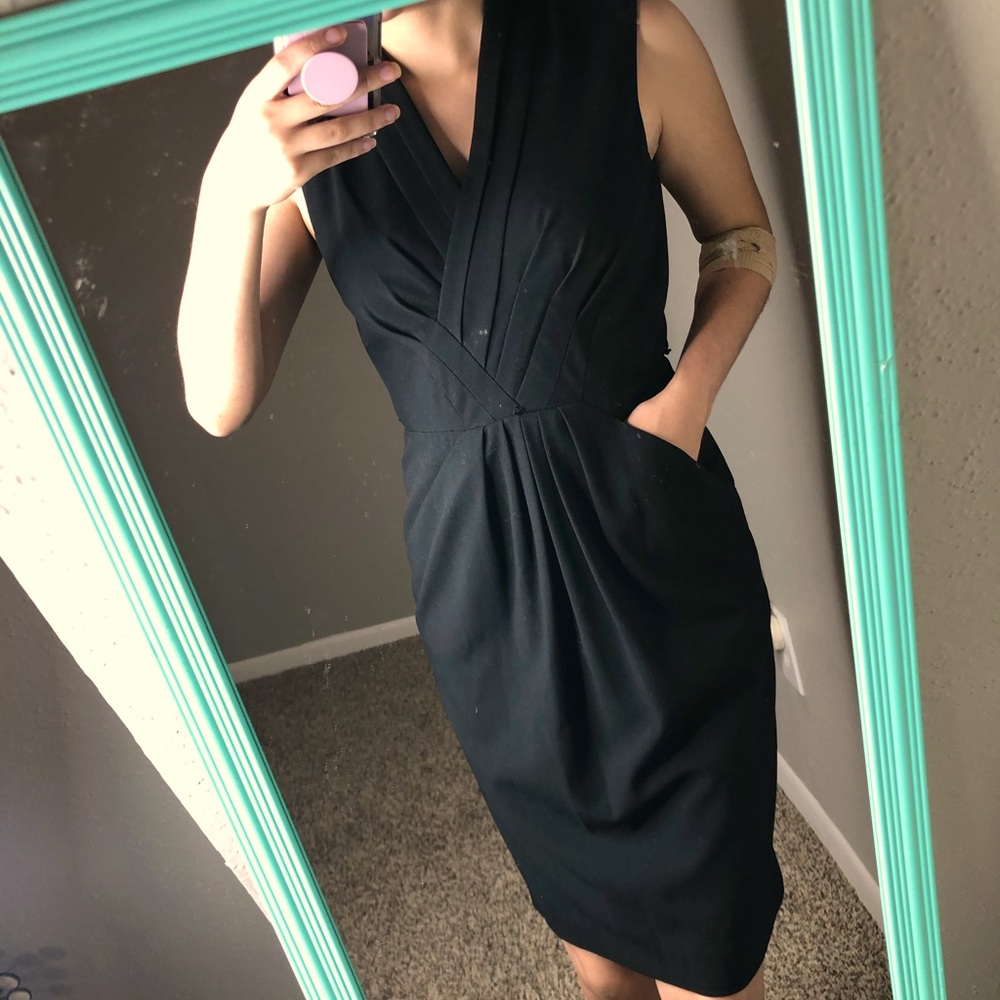 Black Calvin Klein business casual dress